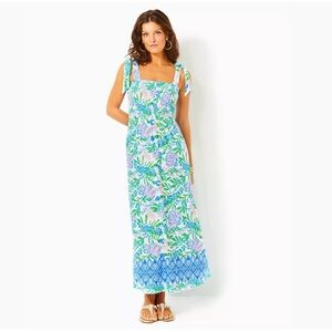LILLY PULITZER Kailua Smocked Maxi Dress